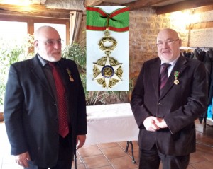 Jean Claude Beaux reçoit le Mérite Agricole au grade d'Officier